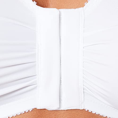 Ulla Popken Bustier Uni, Sujetador para Mujer, Blanco (Weiss 20), 110D