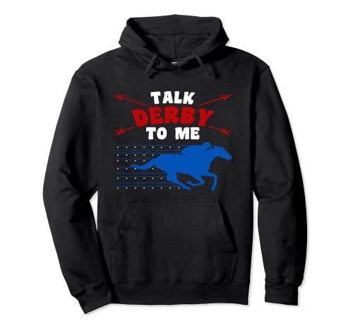 USA Flag Horse Derby Day Race Racing Riding Jockey Owner Sudadera con Capucha