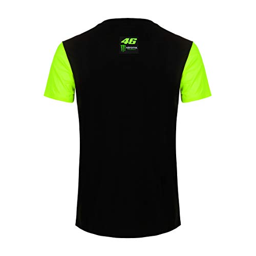 Valentino Rossi Camiseta Monster Energy 46,XXL,Negro,Hombre