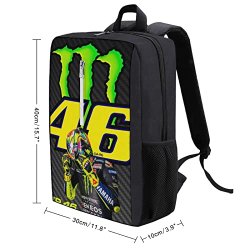 Valentino Rossi - Mochila para ordenador portátil de 15.7 pulgadas