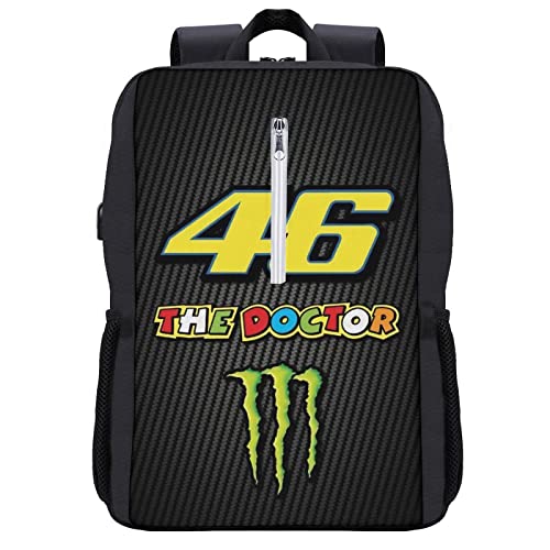 Valentino Rossi - Mochila para ordenador portátil de 15.7 pulgadas