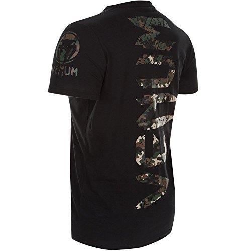 Venum Giant Camiseta, Hombre, Negro/Camuflaje, M