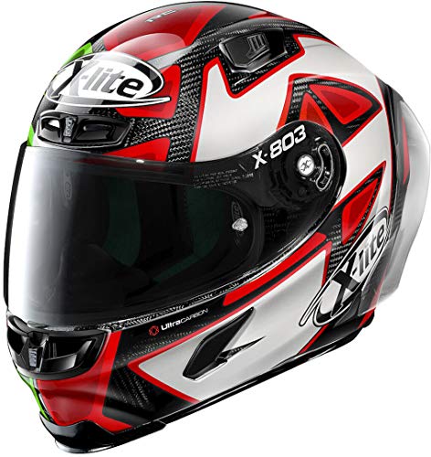 X-Lite X-803 Casco, Accesorio Unisex para Adultos, Carbono, L