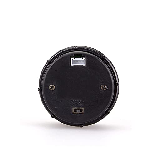 xldiannaojyb Instrumentos 5 2MM Medidor de Temperatura de Escape EGT Calibre 0~13 × 100 ℃ 7 Colores Cambia el Instrumento de Alto Grado para el automóvil de 12V Universal Cuentakilómetros