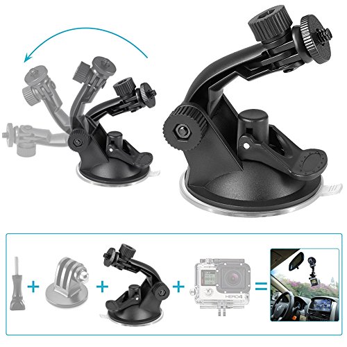 YEHOLDING 25-en-1 Accesorios para Gopro Kit de accesorios para cámara de acción para GoPro Hero 10 9 8 Max 7 6 5 4 3 SJ4000 y otras cámaras para el deporte