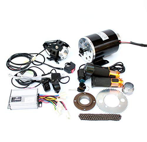 1000W Moto electrica Motor Kit cambiando el Gas ATV ATV 4 Ruedas electrico DIY Electric Scooter electrico Motor vehiculo Infantil (36V Twist Kit)