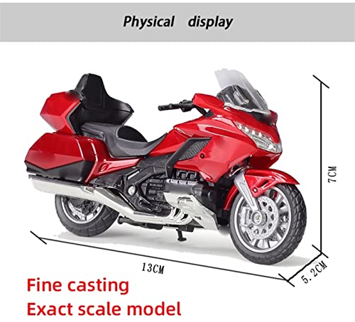 1:18 2020 para Honda Gold Wing Modelo De Motocicleta Fundido A Presión, Juguete Absorbente Shork Viable para Niños, Juguete De Regalo Die Cast Motocicleta