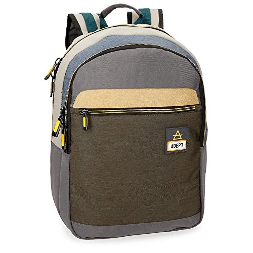 Adept Camper Mochila Adaptable para Portátil 15,6" Multicolor 32x44x16 cms Poliéster 22.52L