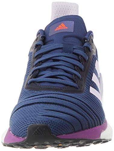 adidas Solar Glide 19, Zapatillas de Carretera Mujer, Tech Indigo FTWR White Purple Tint, 38 EU