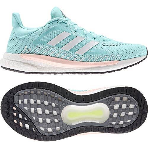 adidas Solar Glide 3 W, Zapatillas Mujer, MENESC/FTWBLA/MATROS, 38 2/3 EU