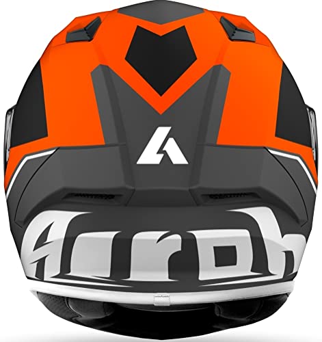 Airoh Valor Casco, Accesorio Unisex para Adultos, Naranja (Orange Matt), XL