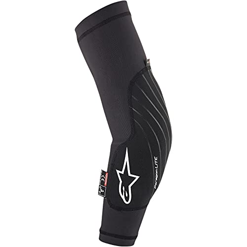 Alpinestars Paragon Lite Elbow Protectors Abrigo, Black, XL Regular para Hombre