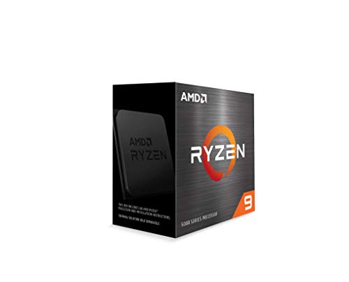 AMD Procesador Ryzen 9 5950X (16 C/32 T, caché de 72 MB, impulso máximo de hasta 4,9 GHz)