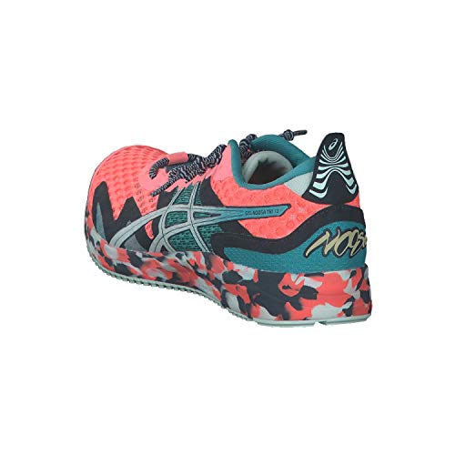 ASICS Gel-Noosa Tri 12, Zapatillas para Correr Mujer, Sun Coral Bio Mint, EU 35,5-US 5