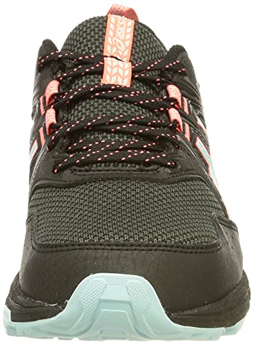 Asics Gel-Venture 8, Trail Running Shoe Mujer, Black/Clear Blue, 37 EU