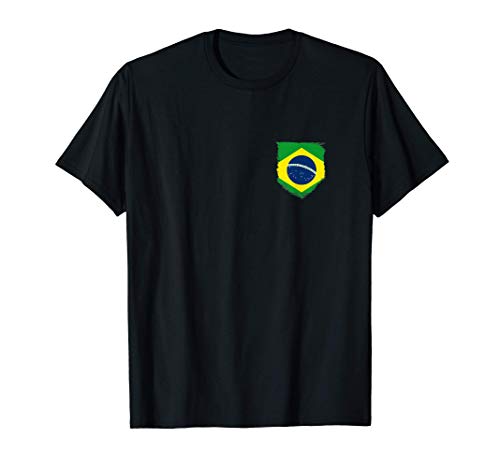 Bandera brasileña Biker Brasil Camiseta