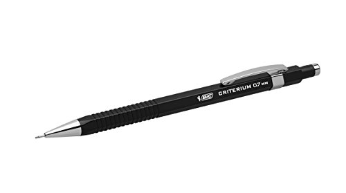 BIC Criterium - Portaminas recargable con minas HB de 0,7 mm