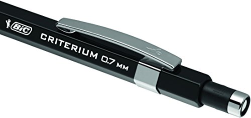 BIC Criterium - Portaminas recargable con minas HB de 0,7 mm