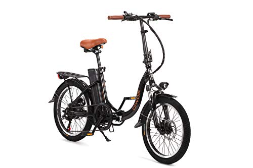 Bicicleta ELECTRICA BIWBIK Boston (Black, 12Ah)