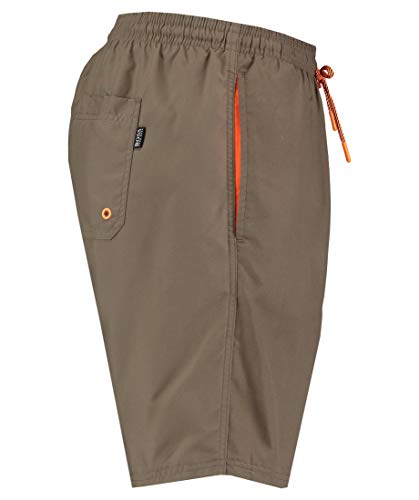 BOSS Orca Bañador, Marrón (Dark Brown 204), Small para Hombre