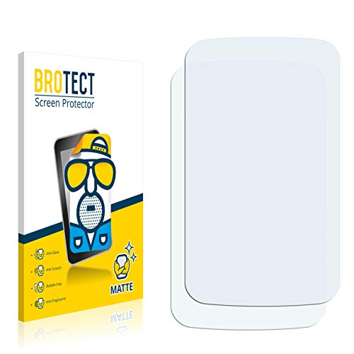 BROTECT Protector Pantalla Anti-Reflejos Compatible con Bryton Rider 60 (2 Unidades) Película Mate Anti-Huellas