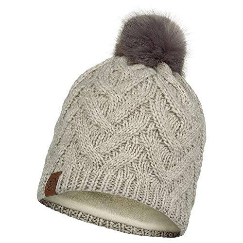 Buff 123515.014.10.00 Gorro Tricot y Polar, Unisex-Adult, Cru, Talla única