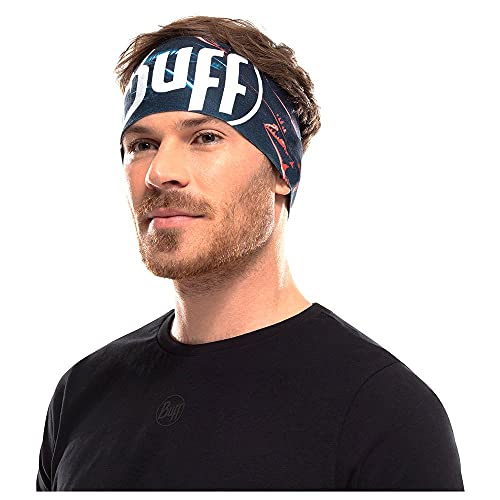 BUFF Proteam Coolnet UV+ Headband XCross Blue - Hoofdband