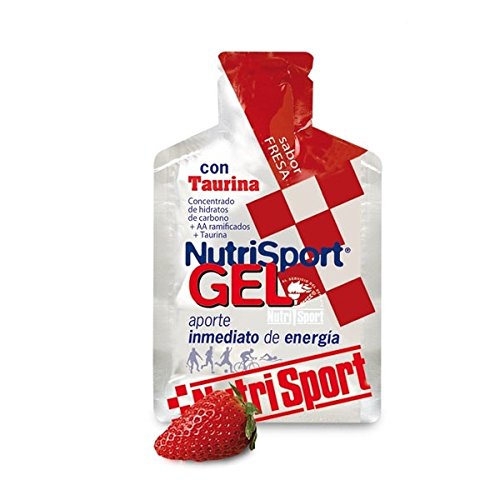 Caja Nutrisport Gel Taurina Fresa 24 Geles