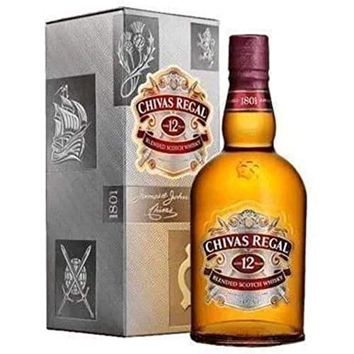 Chivas Regal 12 Años Whisky Escocés de Mezcla, 700ml