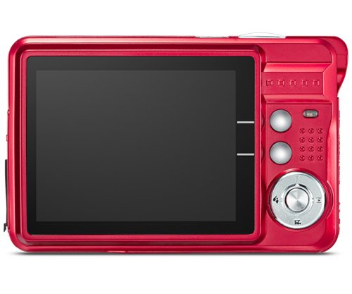 Compactas Cámaras Digitales AbergBest 2.7 LCD Recargable HD Cámara Digital para Estudiantes, niños, Adultos Interior y Exterior (Rojo)