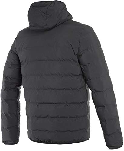 Dainese Down-Jacket Afteride, Chaqueta Impermeable Moto, negro, m