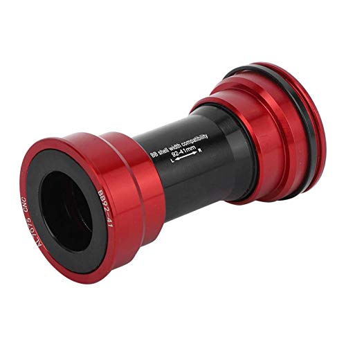 DAUERHAFT Evite la contaminación Bb91 / Bb92 Conveniente(Ceramic Bottom Bracket-Press-in-Red)