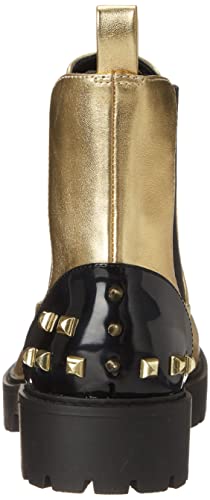 Desigual Shoes_Biker_Gold, Bota Moderna Mujer, Amarillo, 37 EU