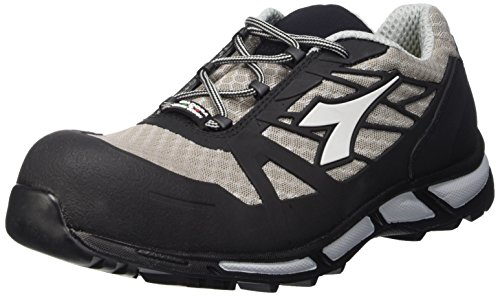 Diadora Energy Boost 3, Zapatilla de Deporte Baja, Hombre, Negro (Grigio/nero), 43 EU