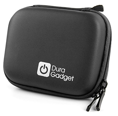 DURAGADGET Estuche Rígido para Videocámara Contour Roam 3 | Tomtom Bandit | DxO One - Negro