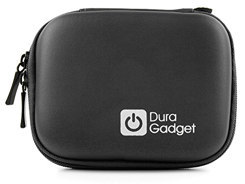 DURAGADGET Estuche Rígido para Videocámara Contour Roam 3 | Tomtom Bandit | DxO One - Negro