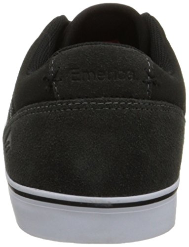 Emerica Laced by Leo Romero, Zapatillas de Skateboard Hombre, Grigio Scuro E Nero, 40.5 EU