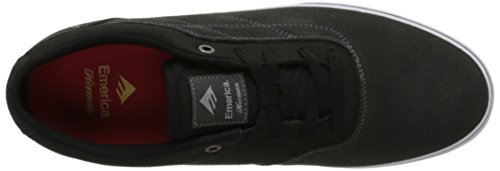 Emerica Laced by Leo Romero, Zapatillas de Skateboard Hombre, Grigio Scuro E Nero, 40.5 EU