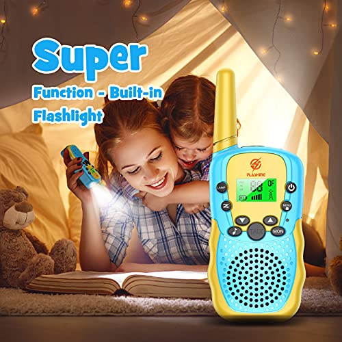 EUCOCO Walkie Talkie Niños, Juguetes Niños 3 4 5 6 7 8 9 Años Regalos para Niños de 3-12 Años Juguete Niña 3-12 Años Regalos Niñas Juguetes para Chicos de 3-12 Años