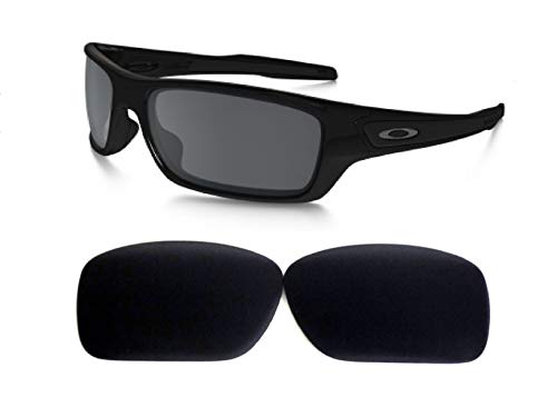 Galaxia Lentes De Repuesto Para Oakley turbina Negro Polarizado 100% UVAB