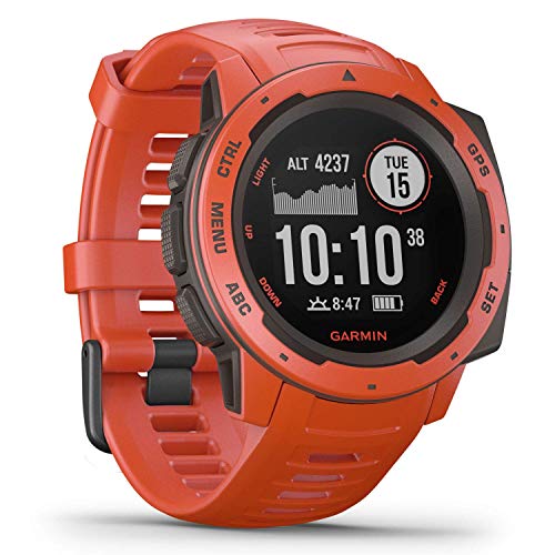 Garmin Instinct, GPS Watch, Flame Red, WW (Reacondicionado)