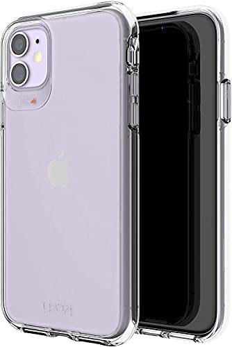 Gear 4 Crystal Palace Fred - Funda Compatible con iPhone 12 Pro MAX 6.7 Funda de protección Avanzada contra Impactos con tecnología D3O integrada, antiamarillento, Funda para teléfono – Transparente