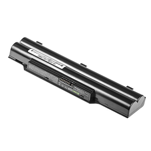 Green Cell Batería para Fujitsu LifeBook A512 A530 A531 AH42/E AH502 AH530 AH530/3A AH531 AHK530 LH52/C LH520 LH520/C LH530 LH701 LH701A PH50 PH50/C Portátil (4400mAh 10.8V Negro)