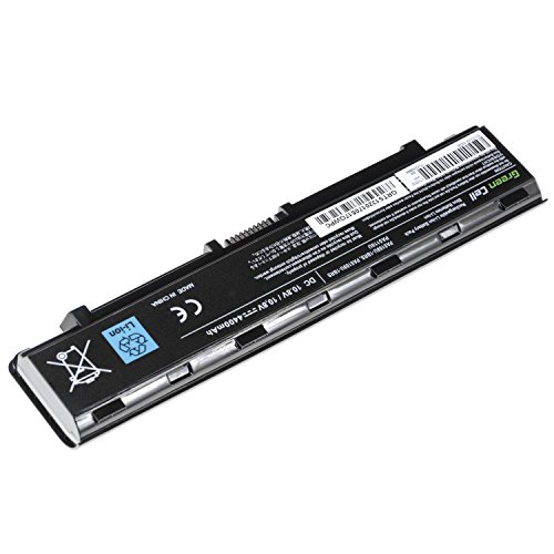 Green Cell Batería Toshiba PA5109U-1BRS PABAS272 para Toshiba Satellite C50 C50D C50t C55 C55D C55t C70 C70D C75 C75D L70 C50-A C50D-A C55D-A C55-A C55D-A C50-A-14W C55-A-1H9 C55-A-1GJ C55-A-1GK