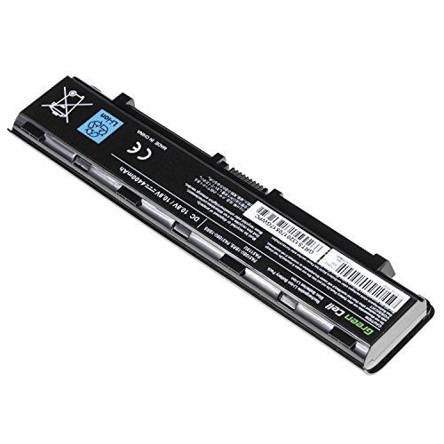 Green Cell Batería Toshiba PA5109U-1BRS PABAS272 para Toshiba Satellite C50 C50D C50t C55 C55D C55t C70 C70D C75 C75D L70 C50-A C50D-A C55D-A C55-A C55D-A C50-A-14W C55-A-1H9 C55-A-1GJ C55-A-1GK