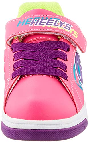 Heelys Swerve X2, Zapatos con Ruedas Niñas, Hot Pink/Multi, 29/30 EU