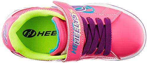 Heelys Swerve X2, Zapatos con Ruedas Niñas, Hot Pink/Multi, 29/30 EU