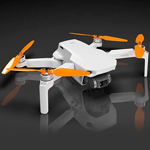 Hélices MAS Stealth para dji Mini 2 y Mini SE - Naranja, 4 hélices en Juego