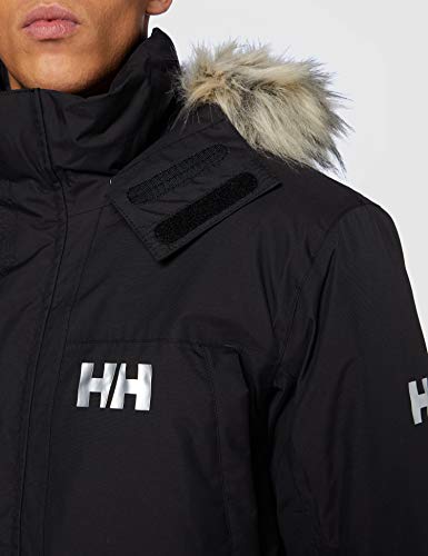 Helly Hansen Montes Parka Jacket, Hombre, Negro, XL