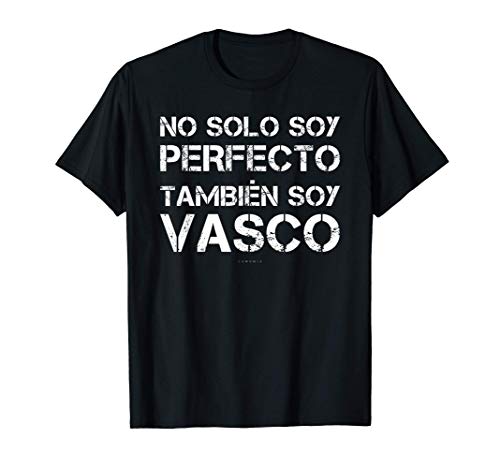 Hombre Camisetas Hombre Divertidas Manga Corta Regalo Soy Vasco Camiseta